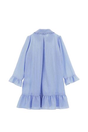 Abito in viscosa con colletto a volant MONCLER KIDS | L19542G00005599G1F70